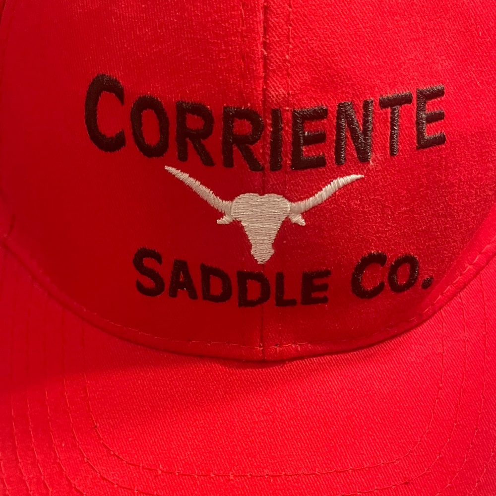 Corriente Saddle Co. Red Cap